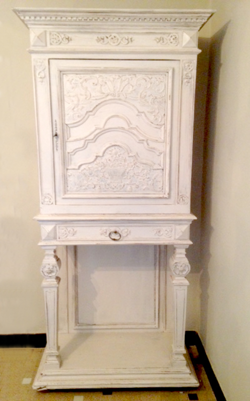 french antique cupboard
